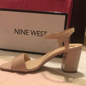 Nine West chunky heels
